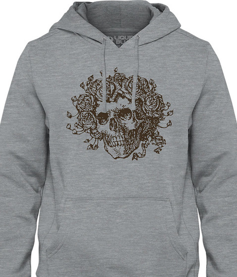 liquid blue Bertha Line Art Hoodie