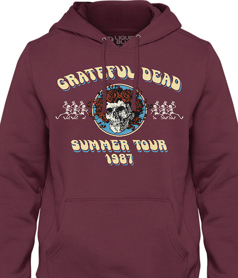 liquid blue Bertha Summer Tour 87 Hoodie