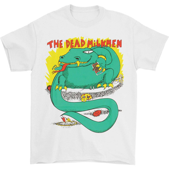 Liquid Blue Big Lizard White T-Shirt
