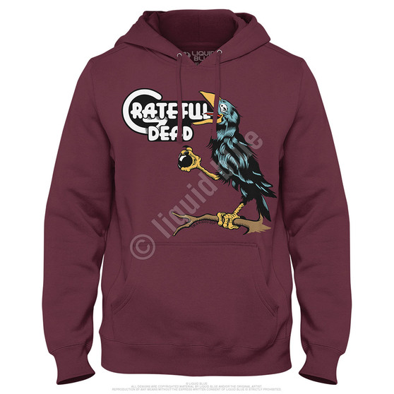 Liquid Blue Bird Song Hoodie
