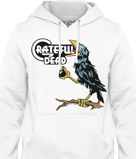 liquid blue Bird Song Hoodie