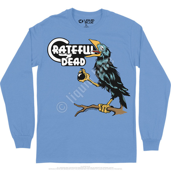 Liquid Blue Bird Song Long Sleeve T-Shirt