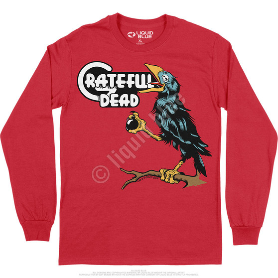 Liquid Blue Bird Song Long Sleeve T-Shirt