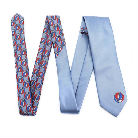 Liquid Blue Blue Steal Your Face Tie
