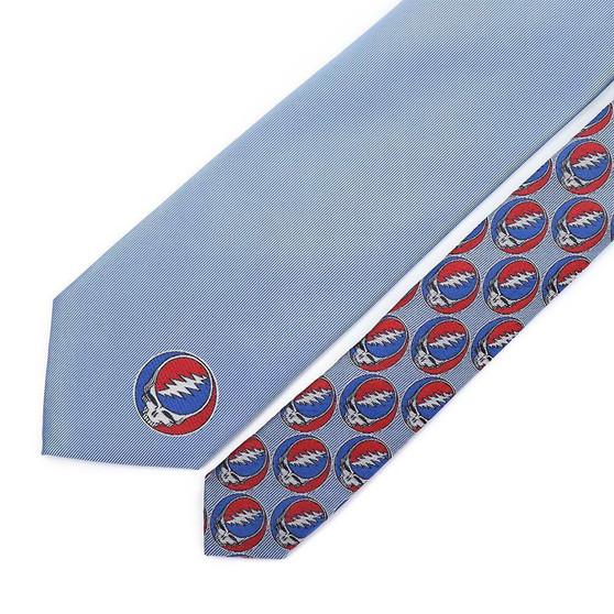 Liquid Blue Blue Steal Your Face Tie