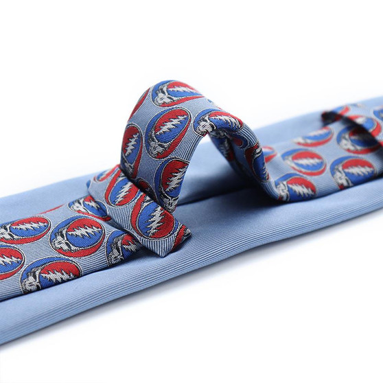 Liquid Blue Blue Steal Your Face Tie