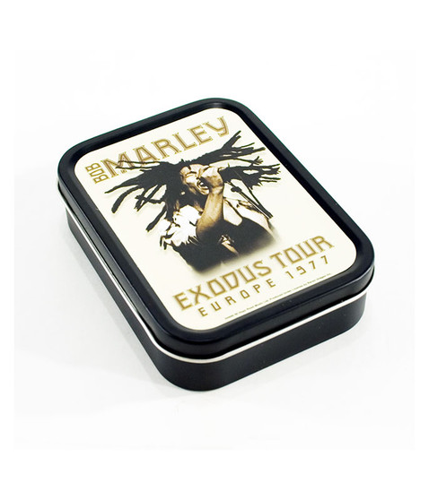 liquid blue Bob Marley Exodus Stash Tin