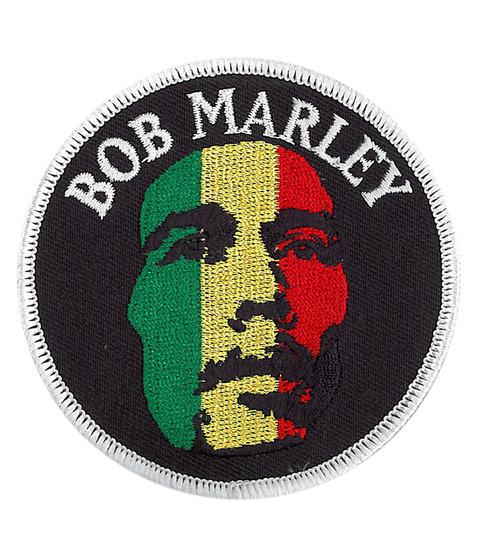 liquid blue Bob Marley Face Patch