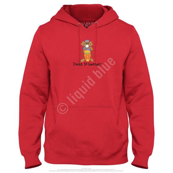Liquid Blue Bongo Dead Is Better Hoodie
