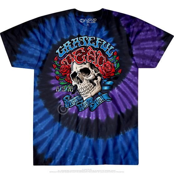 Liquid Blue Boston Music Hall Tie-Dye T-Shirt