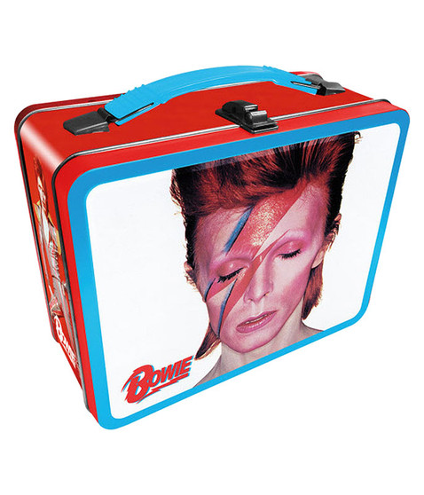 liquid blue Bowie Aladdin Sane Lunch Box