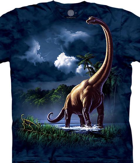 liquid blue Brachiosaurus Classic Cotton T-Shirt