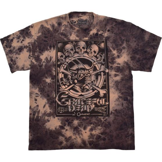 Liquid Blue Bug Man Tie-Dye T-Shirt