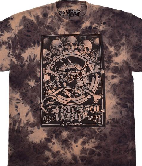 liquid blue Bug Man Tie-Dye T-Shirt