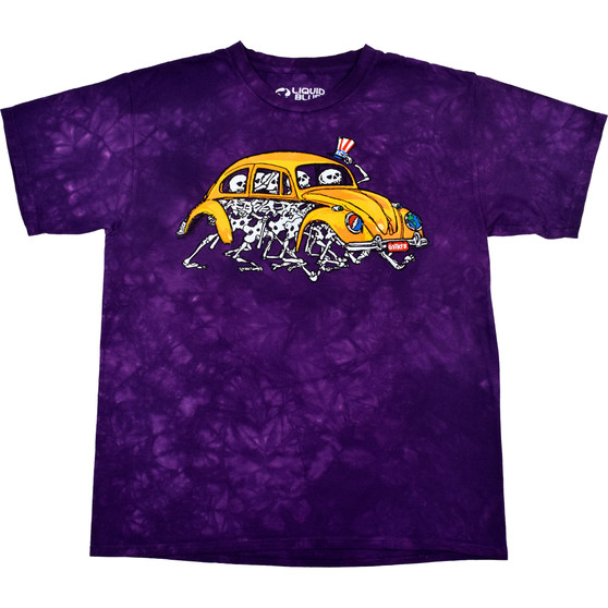 Liquid Blue Bug Truckin' Tie-Dye T-Shirt
