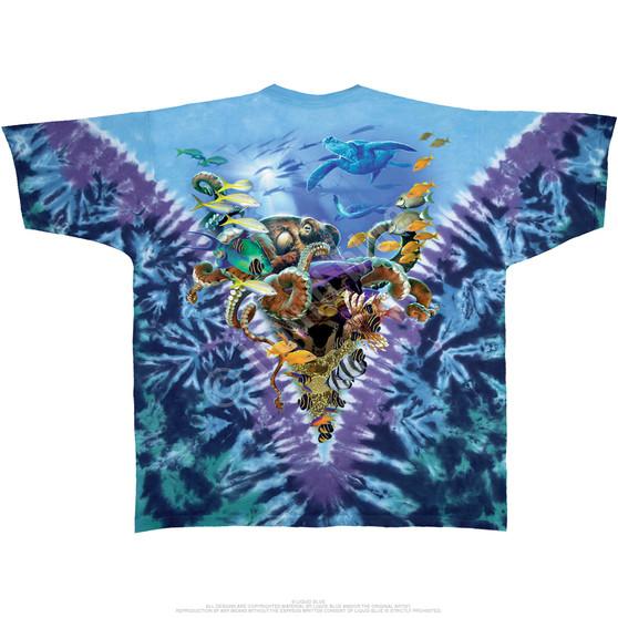 Liquid Blue Caribbean Treasure Tie-Dye T-Shirt