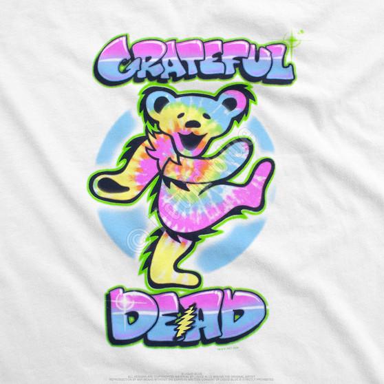 Liquid Blue Carnival Bear White T-Shirt