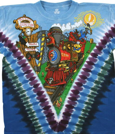 liquid blue Casey Jones Tie-Dye T-Shirt