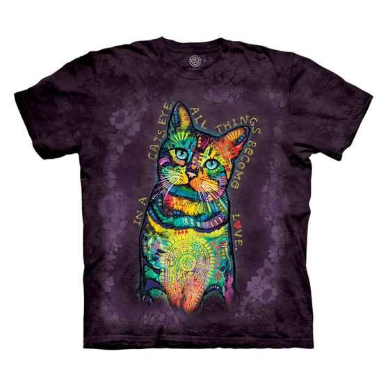 Liquid Blue Cats Eyes Classic Cotton T-Shirt