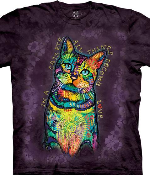 liquid blue Cats Eyes Classic Cotton T-Shirt