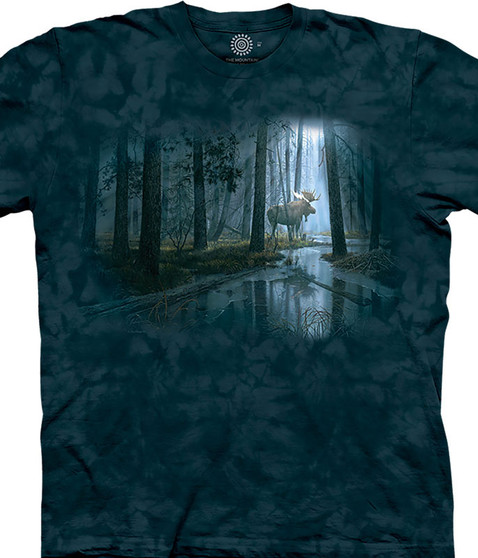 liquid blue Caught By Light Classic Cotton T-Shirt