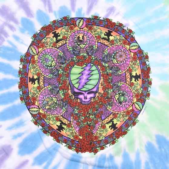 Liquid Blue Celtic Mandala Spiral T-Shirt