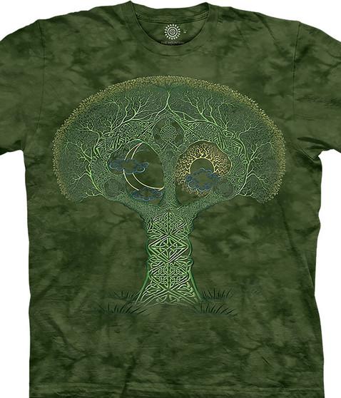 liquid blue Celtic Roots Classic Cotton T-Shirt