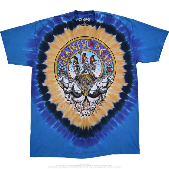 Liquid Blue Chariot Tie-Dye T-Shirt