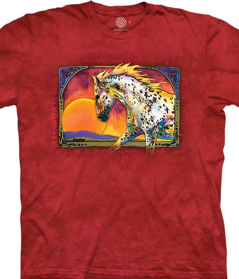 liquid blue Chasing The Sun Classic Cotton T-Shirt