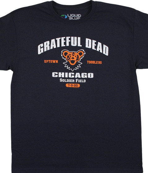 liquid blue Chicago 95 Navy T-Shirt