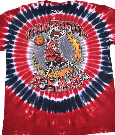 liquid blue Chicago Bertha Dunker Tie-Dye T-Shirt