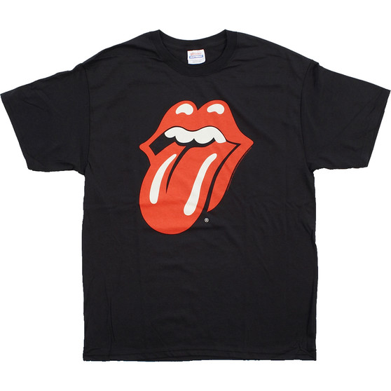 Liquid Blue Classic Tongue Black T-Shirt