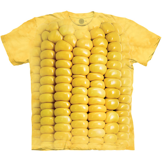 Liquid Blue Corn On The Cob Classic Cotton T-Shirt