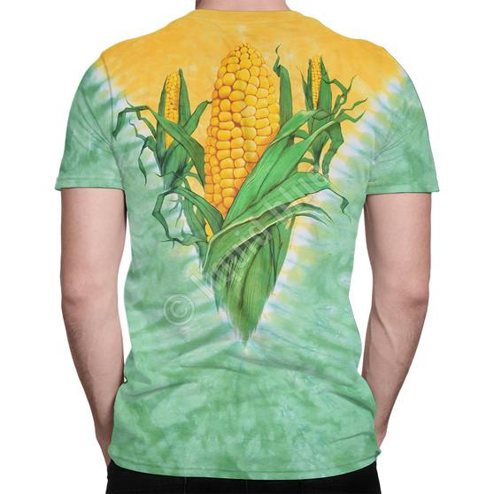 Liquid Blue Corn Tie-Dye T-Shirt