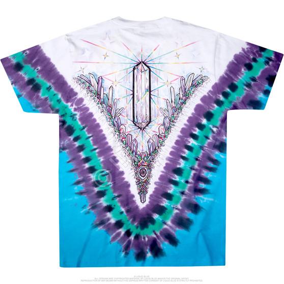 Liquid Blue Crystal Top Tie-Dye T-Shirt