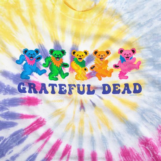 Liquid Blue Dancin Bears 3.0 Tie-Dye T-Shirt