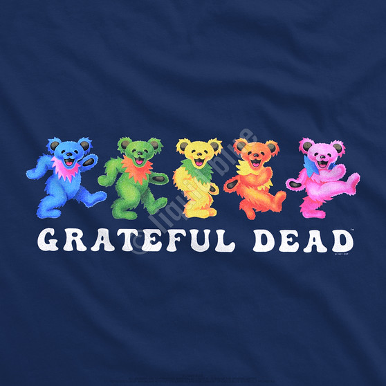 Liquid Blue Dancing Bears 3.0 Navy T-Shirt