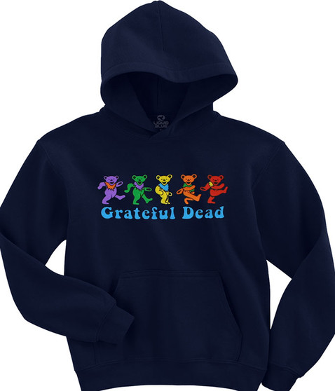 liquid blue Dancing Bears Navy Hoodie