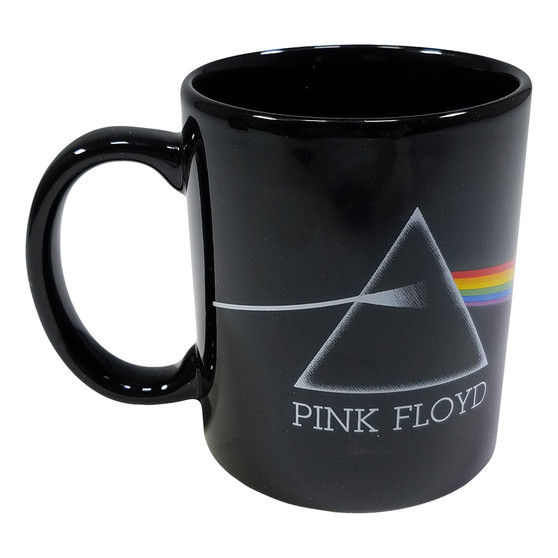Liquid Blue Dark Side Of The Moon Black Mug