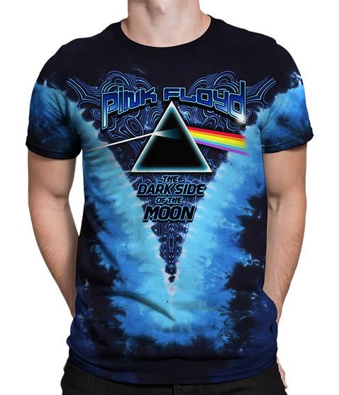 liquid blue Dark Side Of The Moon Tie-Dye T-Shirt