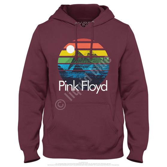 Liquid Blue Dark Side Sunset Hoodie