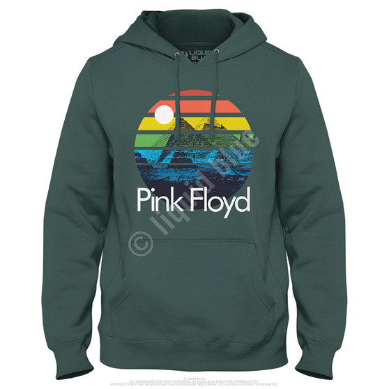 Liquid Blue Dark Side Sunset Hoodie