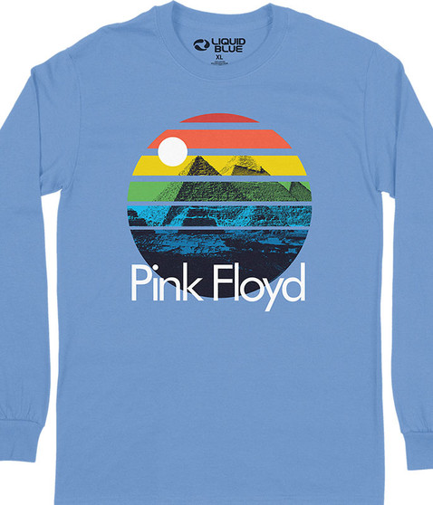 liquid blue Dark Side Sunset Long Sleeve T-Shirt