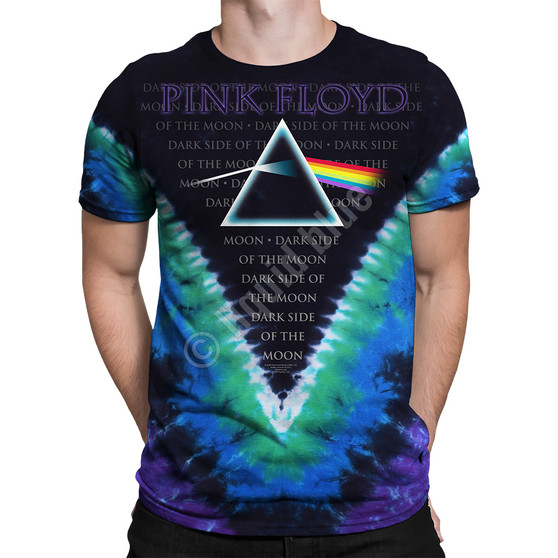 Liquid Blue Dark Side Vdye Tie-Dye T-Shirt
