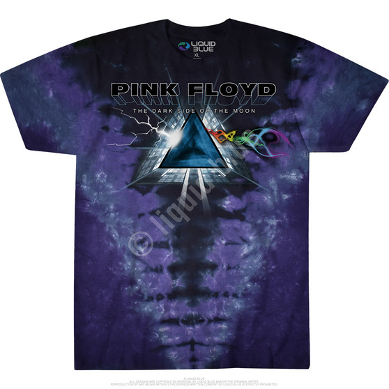 Liquid Blue Dark Side Vortex Tie-Dye T-Shirt