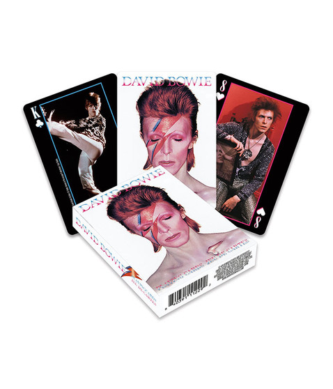 liquid blue David Bowie Playing Cards