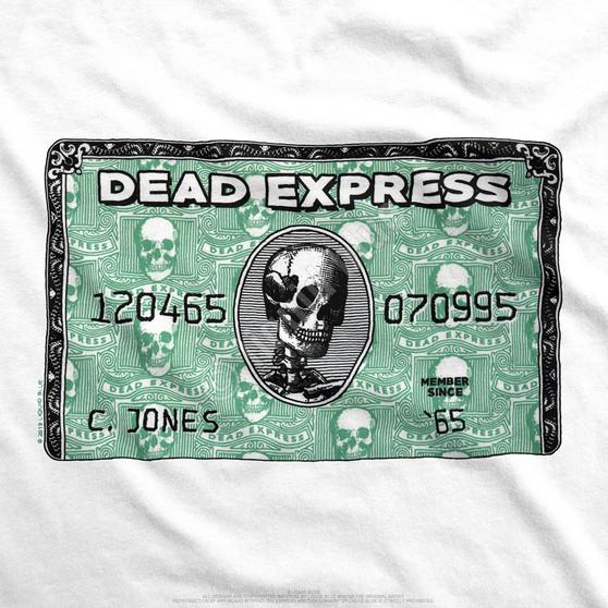 Liquid Blue Dead Express White Athletic T-Shirt