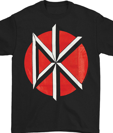 liquid blue Dead Kennedys Logo Black T-Shirt