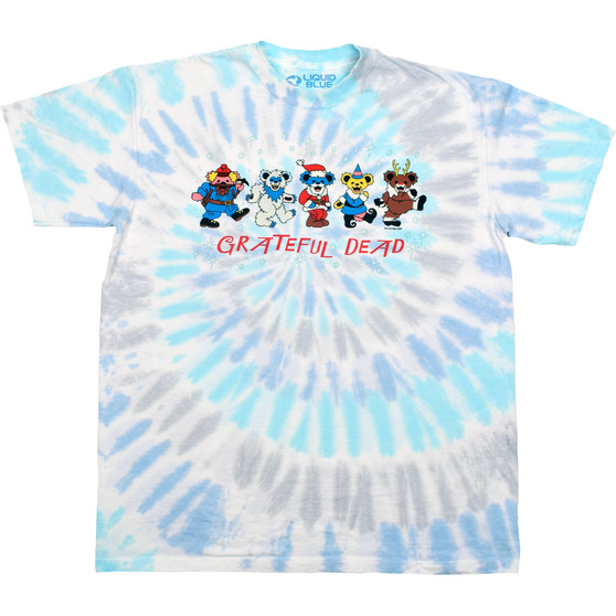 Liquid Blue Dead Nose Reinbears Tie-Dye T-Shirt