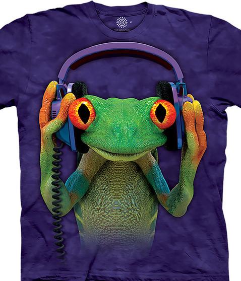 liquid blue Dj Peace Classic Cotton T-Shirt